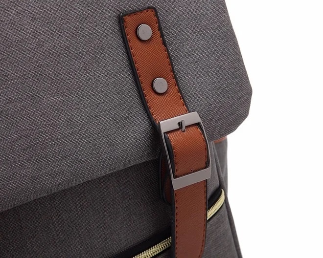 Priestranný retro batoh - 6