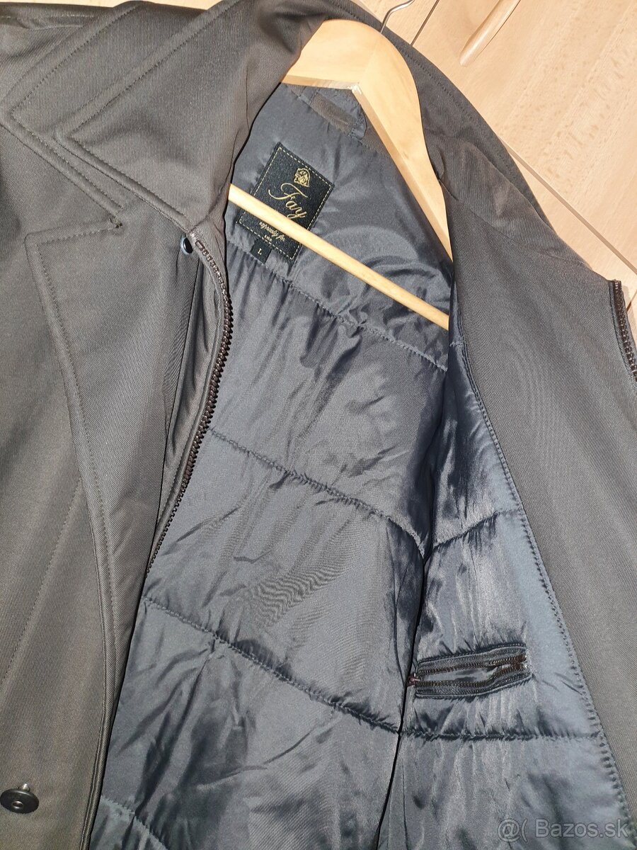 Fay panska znackova bunda kabát veľkosť L - 6