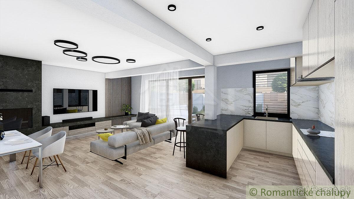 Novostavba štvorizbového rodinného domu s garážou v atrakt - 6