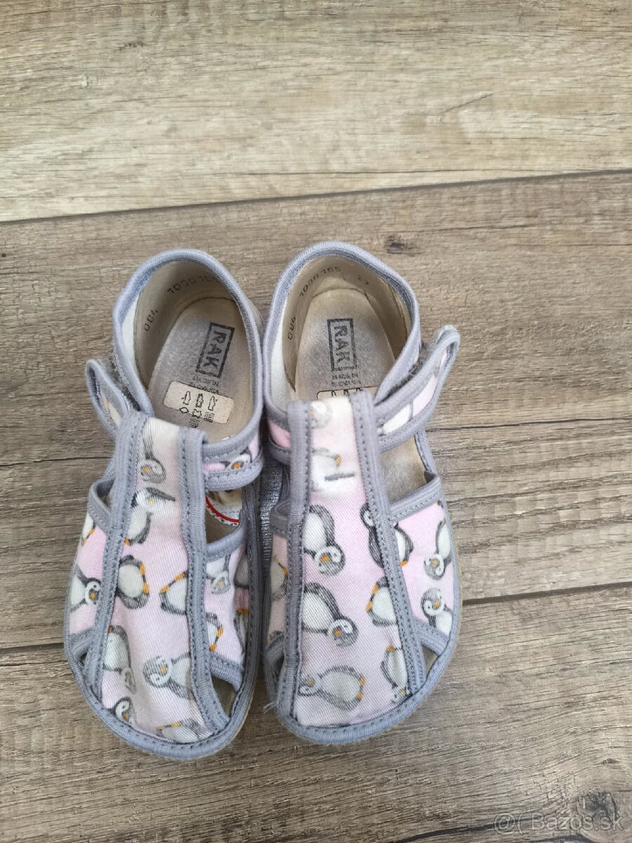 Dievčenské papučky Rak - 6