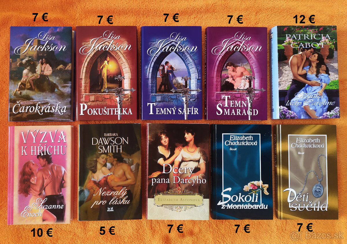 Romány, beletria, romantické, historické, detské knihy - 6