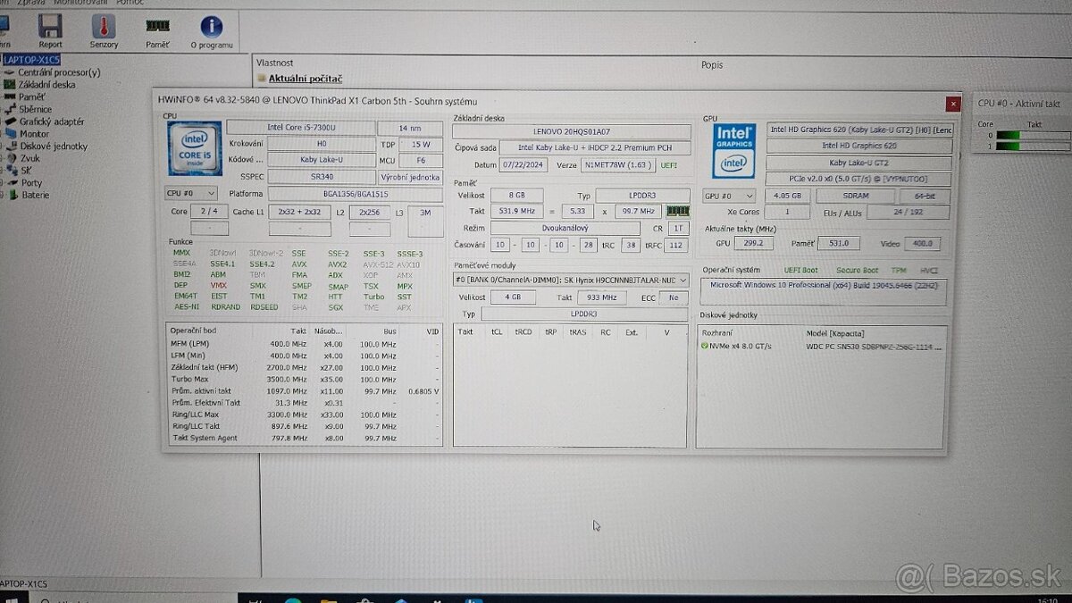 Predam Lenovo ThinkPad X1 CARBON 5gen - 6