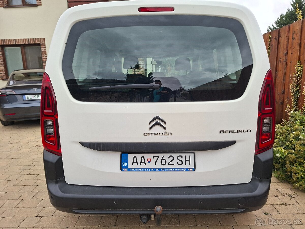 Predám Citroen Berlingo 1,5 HDI 12/2019 5-miestne - 6