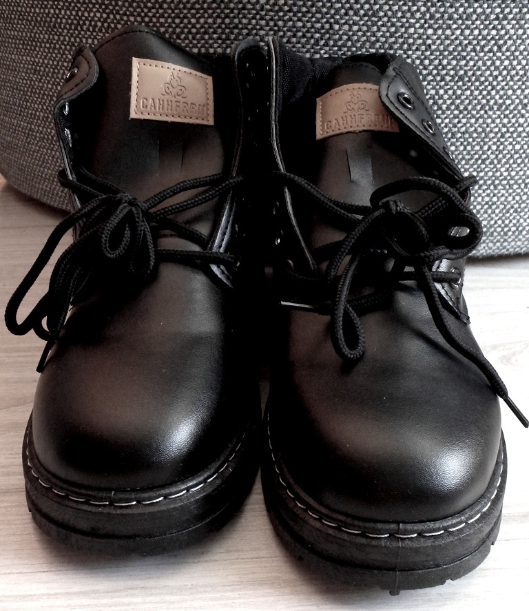 Členkové čierne topánky - 6