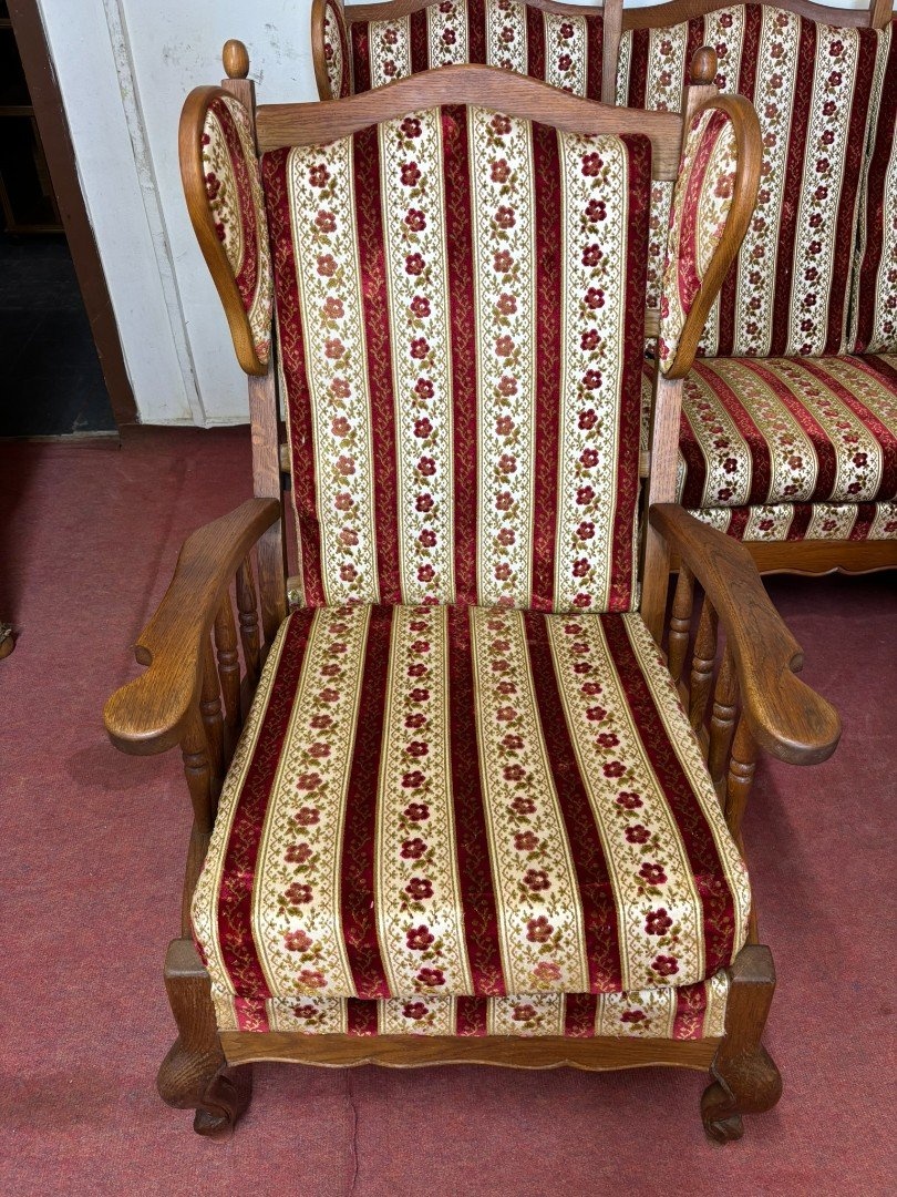 Starožitná sedacia súprava 3+1+1 - 6