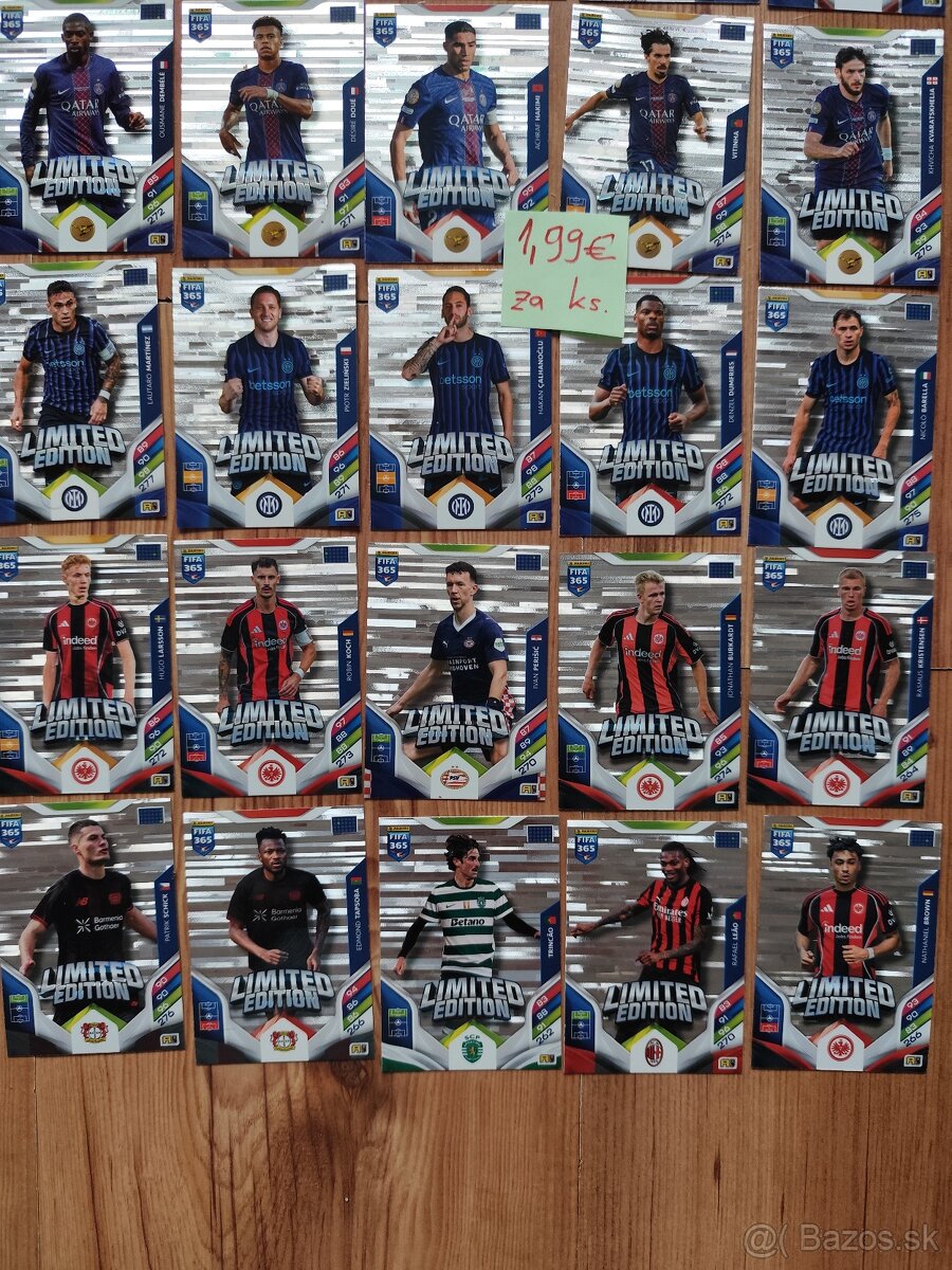 Futbalové kartičky Fifa 365 2026 - limitky - 6