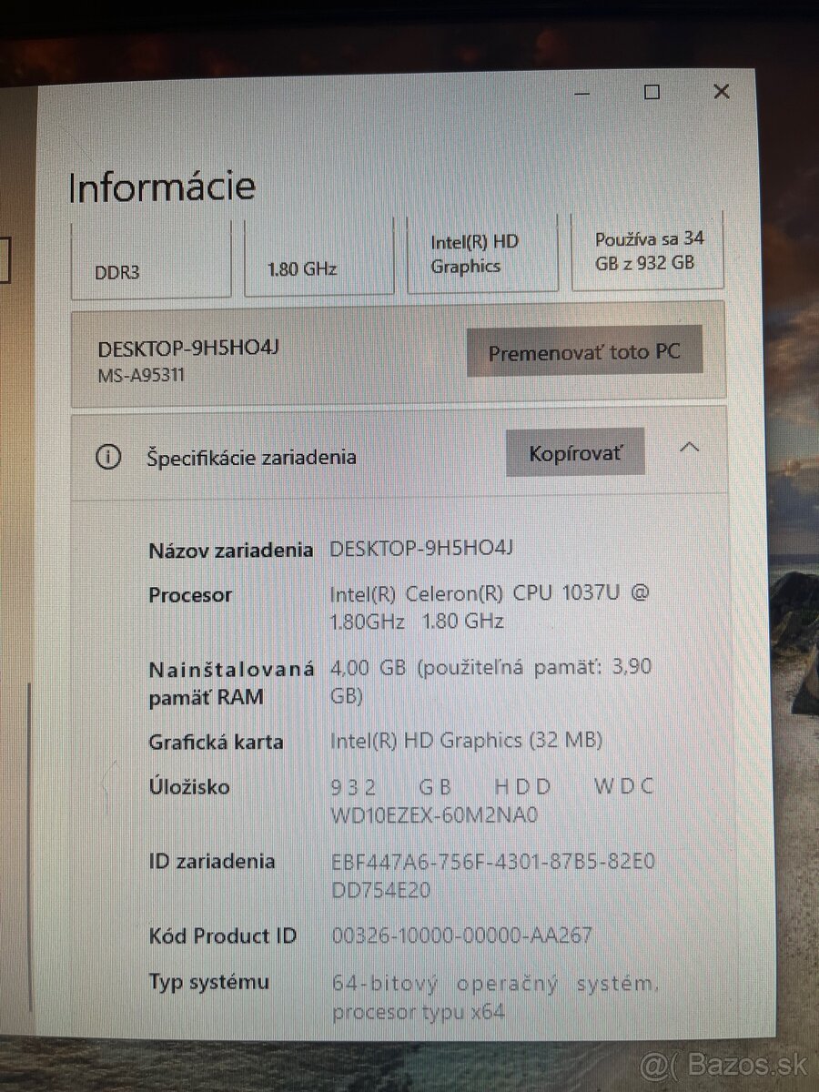 All in one PC MSI - 6