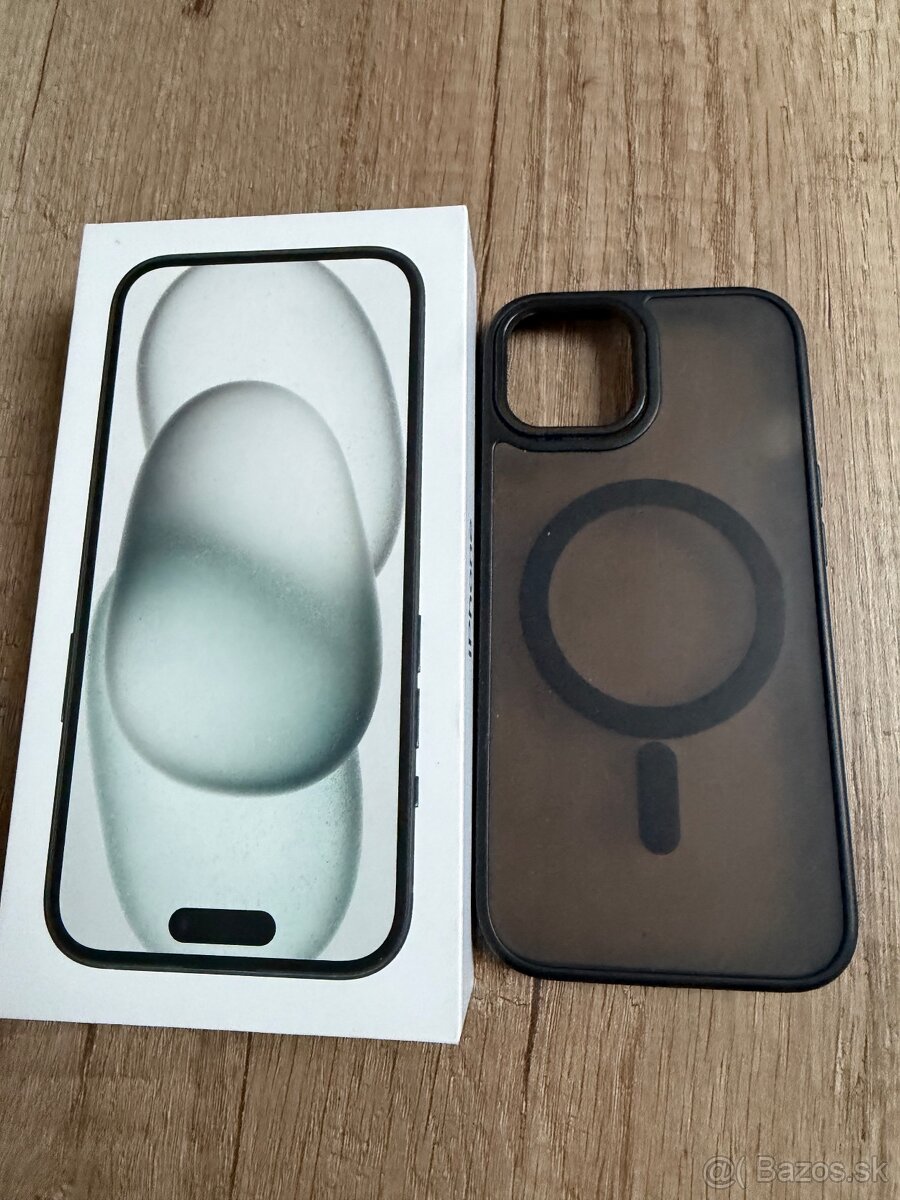 Predám IPhone 15 black 128GB - 6