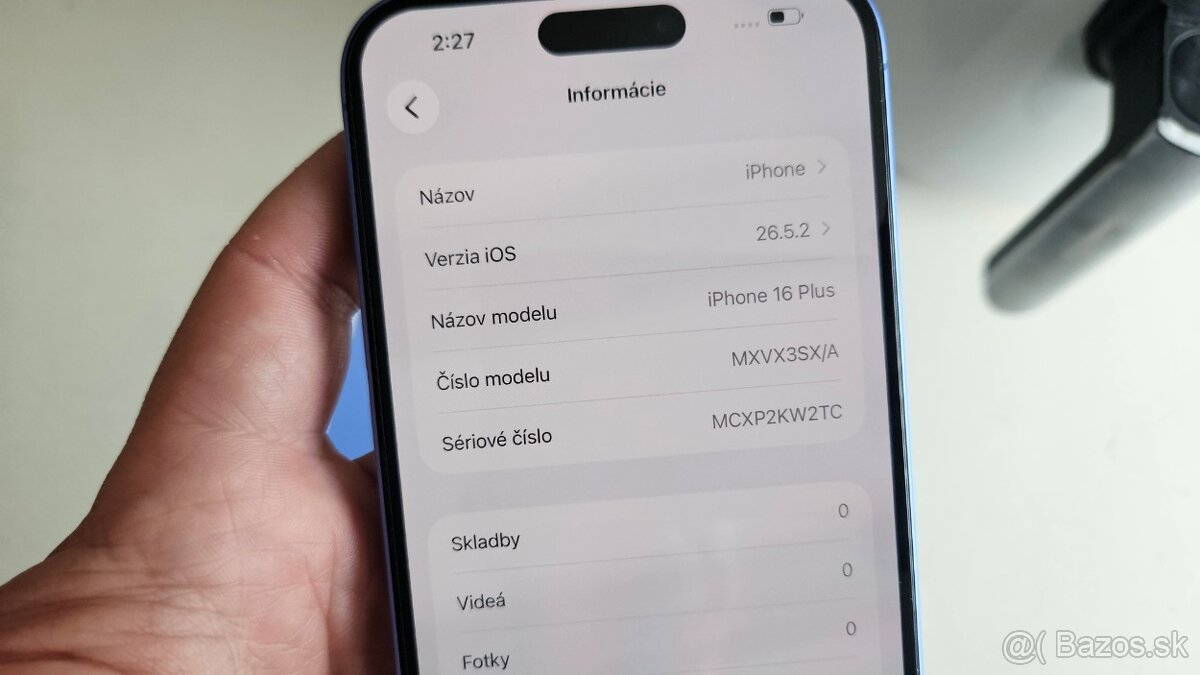 Apple iPhone 16 Plus 128GB modrý - aj vymením - 6