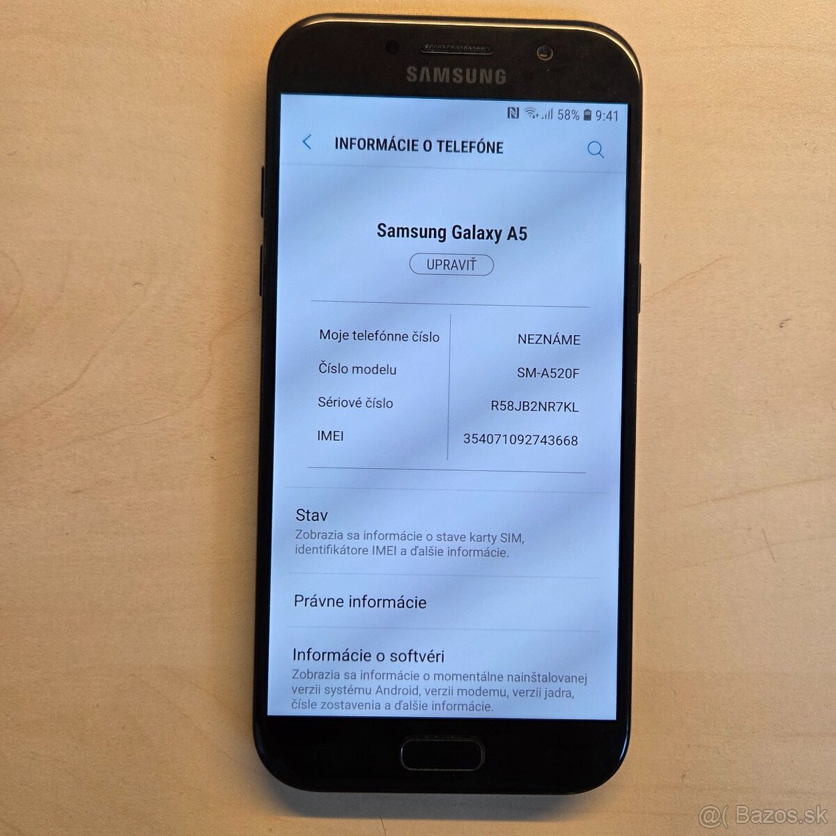 Samsung Galaxy A5 (2017), SM-A520F, 3/32GB, android 8 - 6