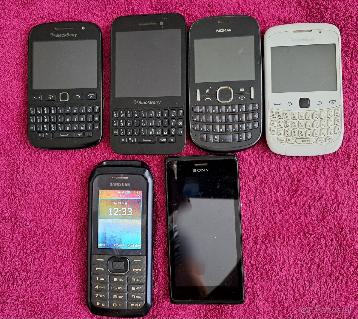 Nokia, Blackberry, Samsung, LG - 6