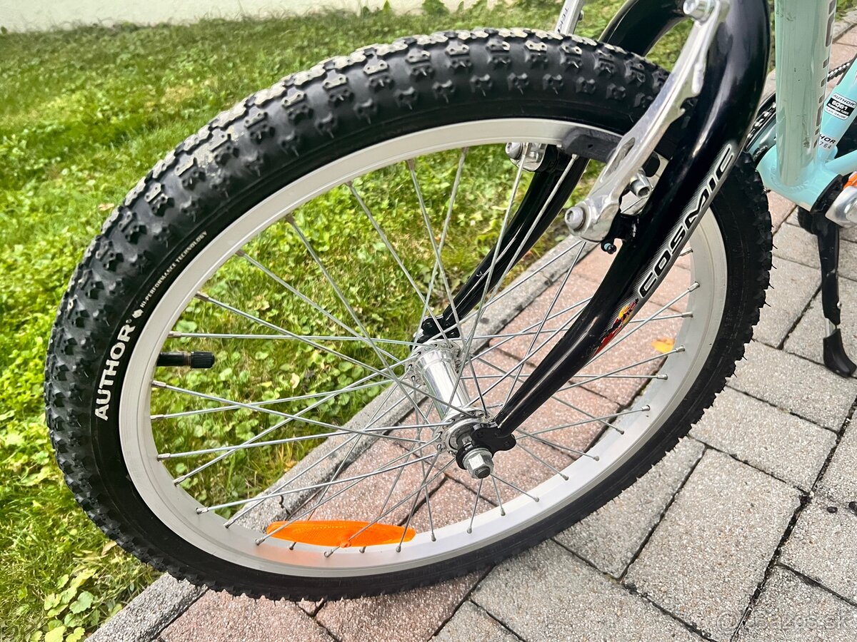 Predám detský bicykel AUTHOR COSMIC 20" – mentolový - 6