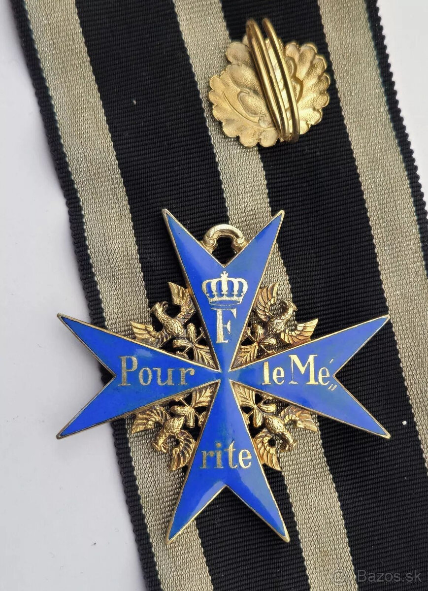 Pre zásluhy s dubovými listami 1918 Wagner - 6