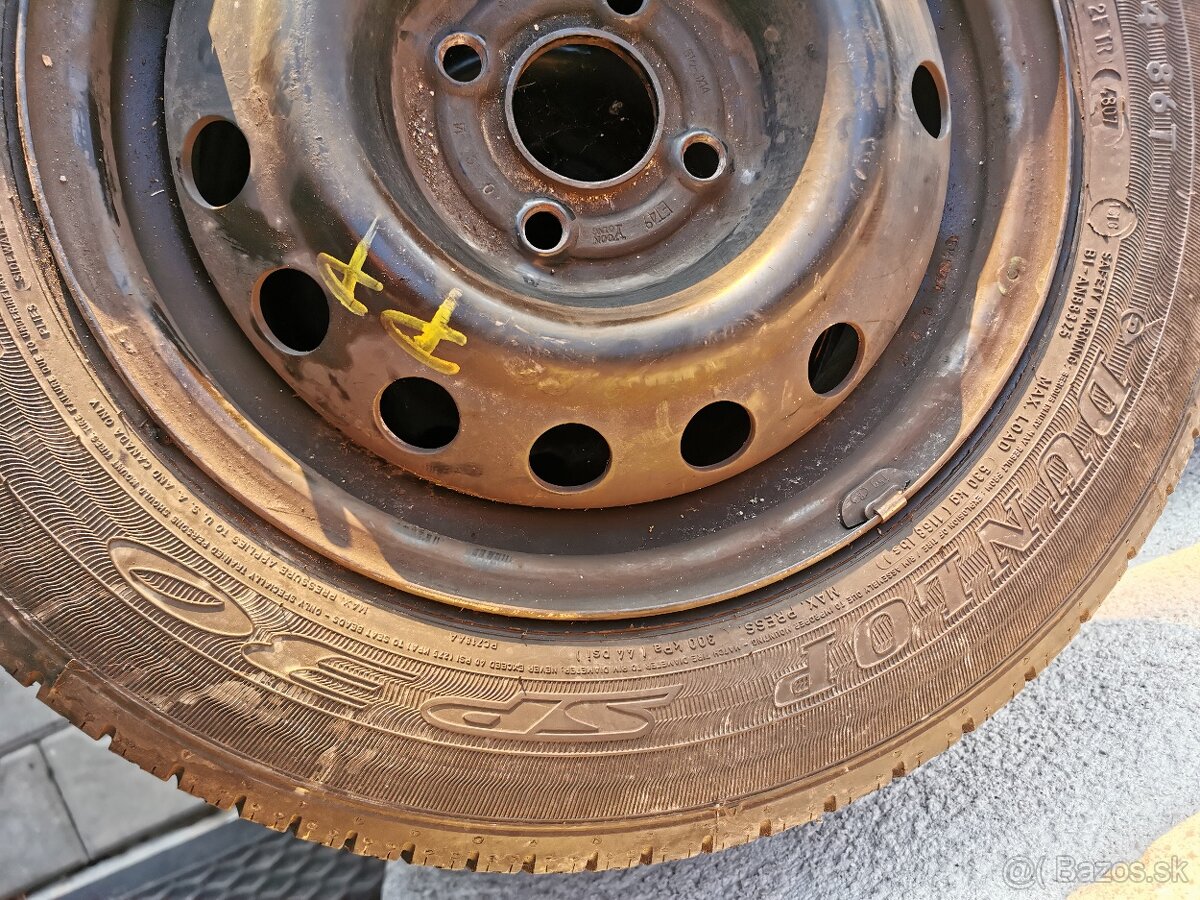 Pneu letné, kolesá 185/65 R14, Dunlop SP30 - 6