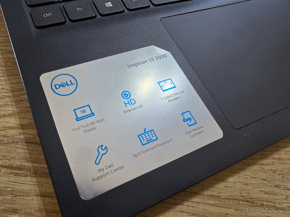 Dell Inspiron 15 s 256gb ssd diskom 8gb ram a intel core i5 - 6