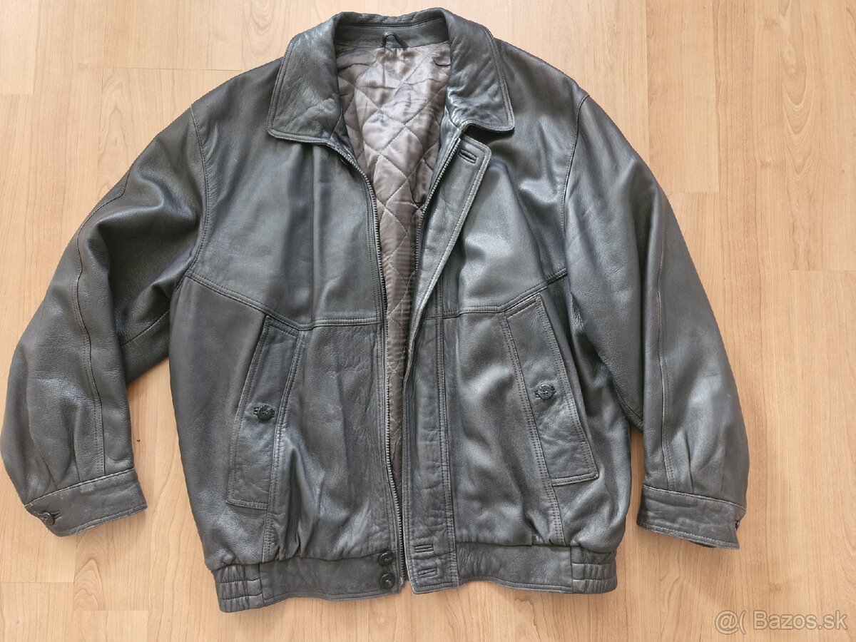 Vintage kožená bunda - 6