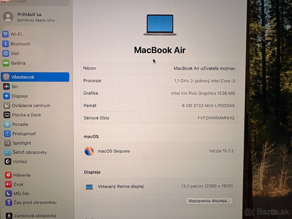 MacBook Air - Retina, 13-palcový 2020 (strieborná farba) - 6
