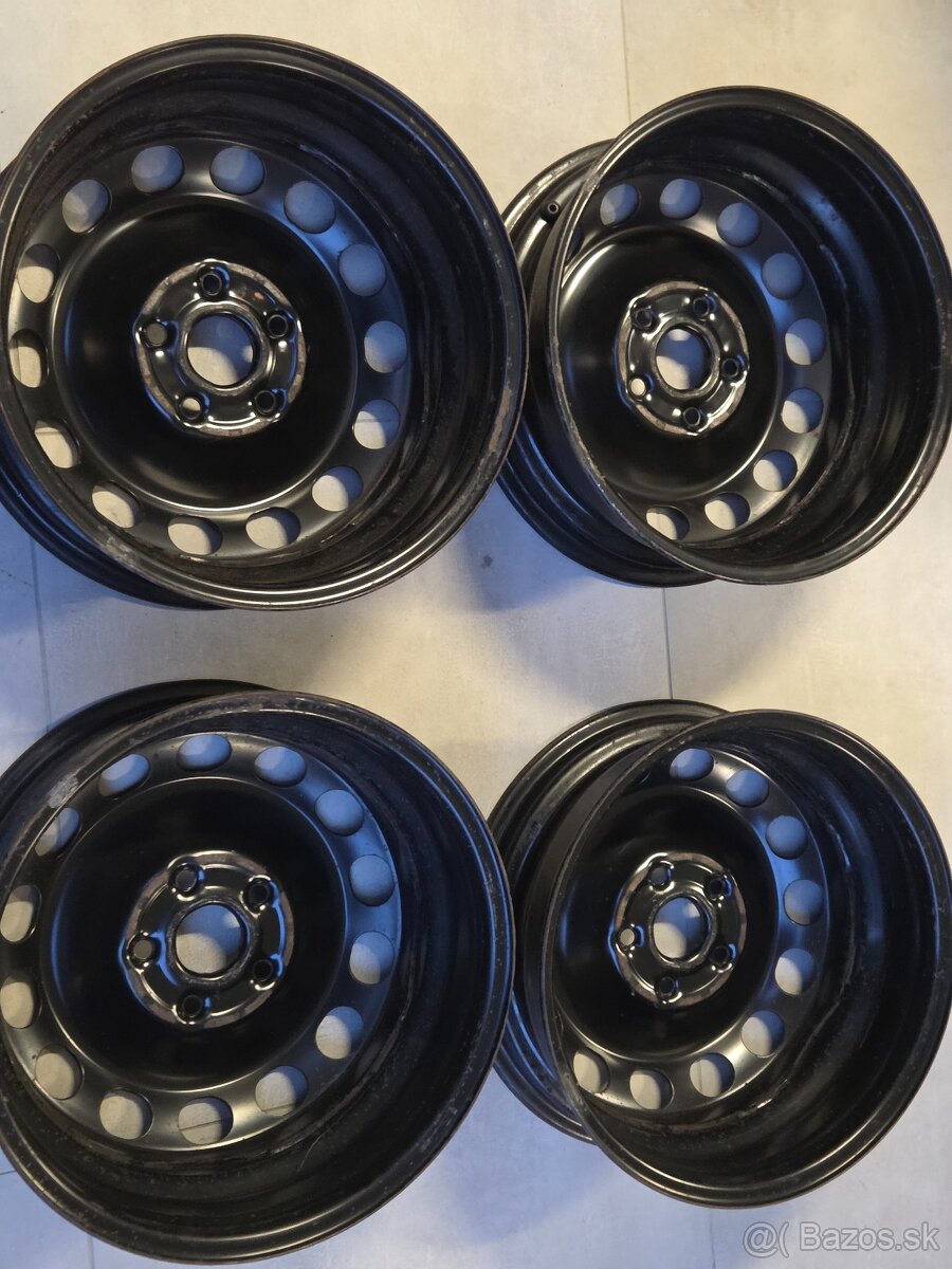 Plechove disky 5x112 r16 skoda vw audi a ine - 6