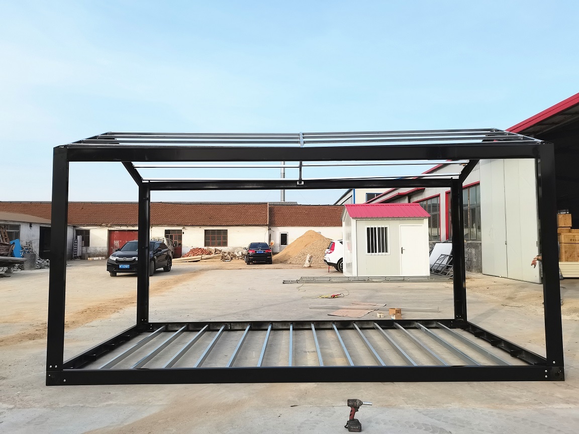 Rám kontajneru - sedlová střecha - domek - 6