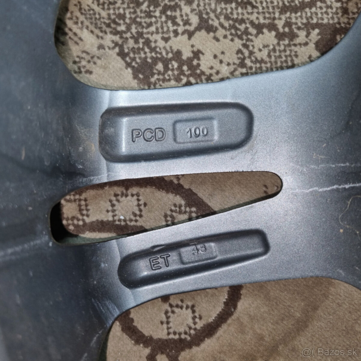 Hliníkové disky 5x100 R16 6,5J ET48 - 6