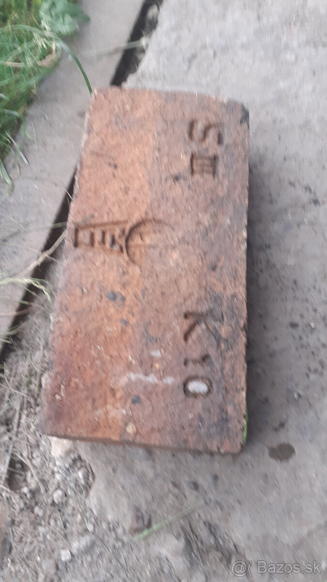 Šamotové tehly klinové (šamotky) - 6