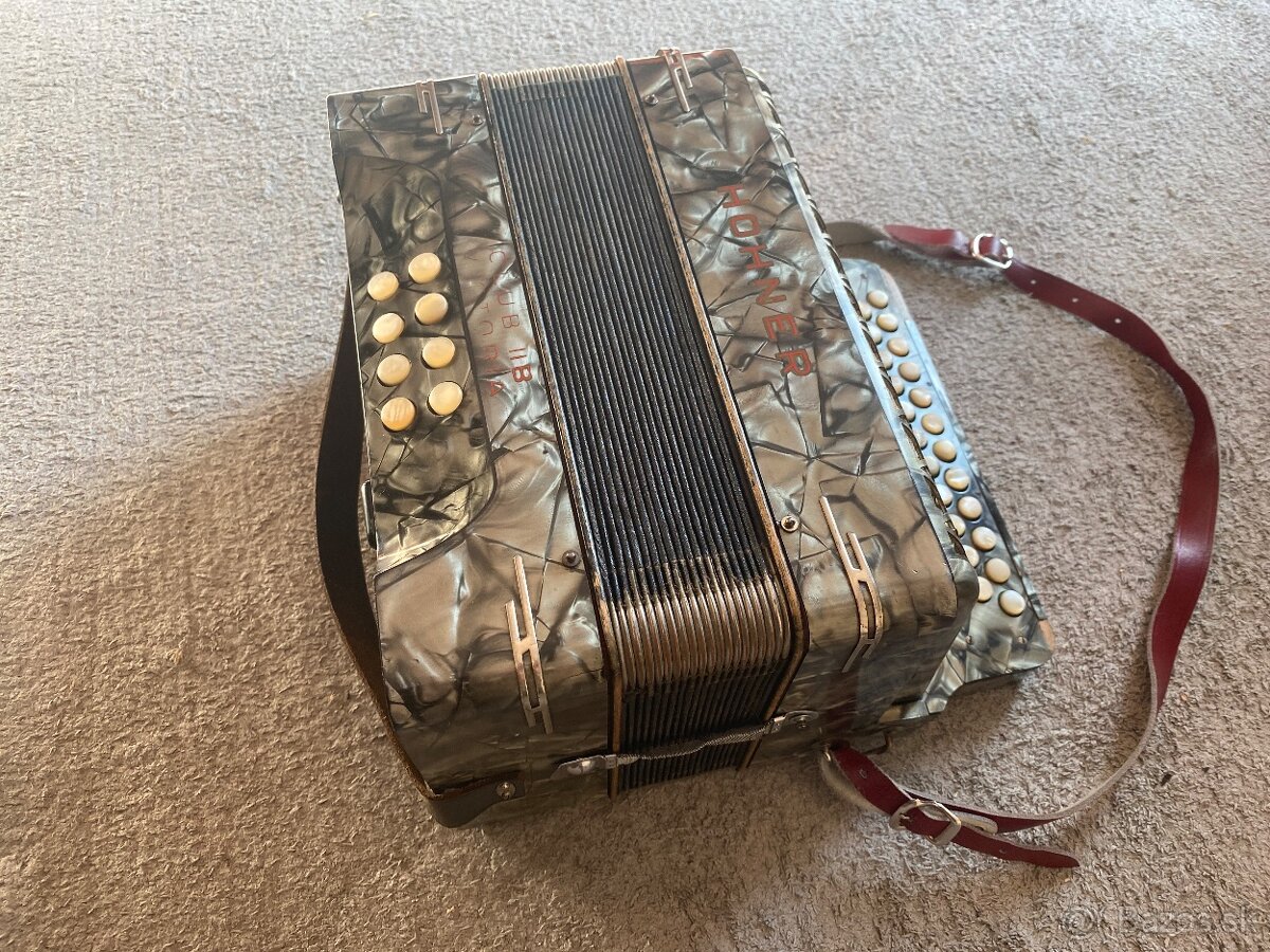 Heligónka Hohner Club IIB Victoria - 6