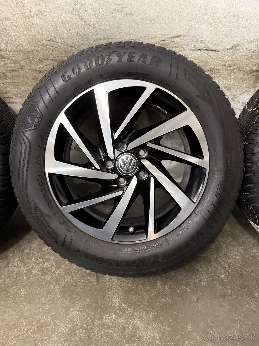 Zimná sada VW Woodstock 5x112 R17 , 215/65/17 Tiguan Kodiaq - 6