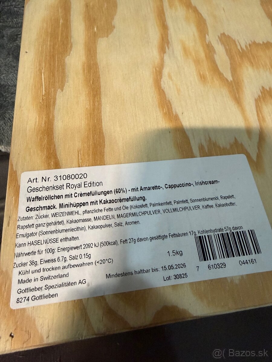 Gottlieber Royal Edition – luxusná darčeková sada (1,5 kg) – - 6