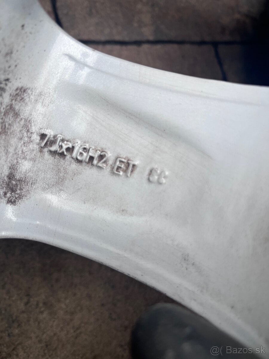 Hliníkové disky Mercedes R16, 5x112 - 6