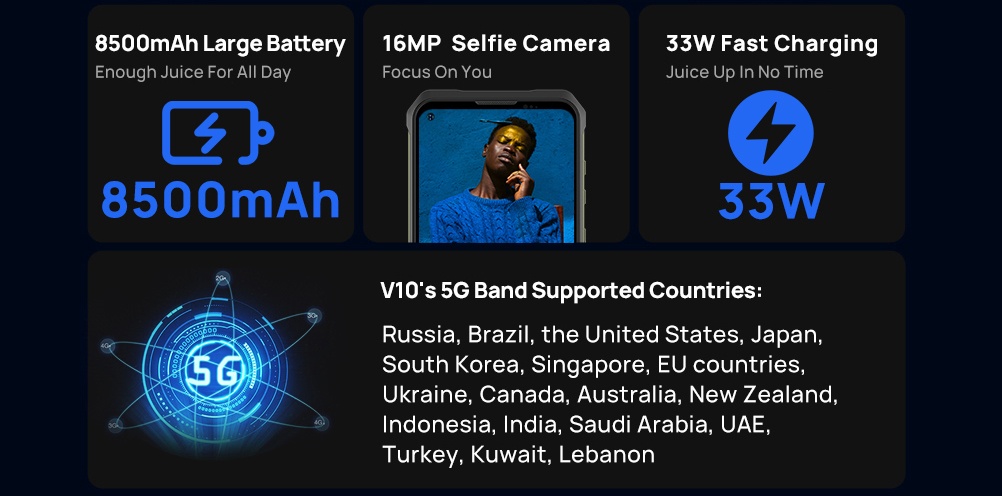 Doogee V10 5G _ IP 68/69 - 6