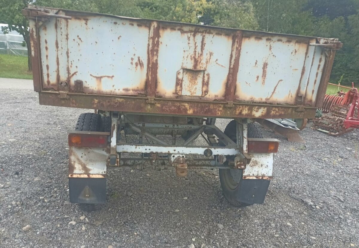 Vyklapacia vlečka poľska 4t - 6
