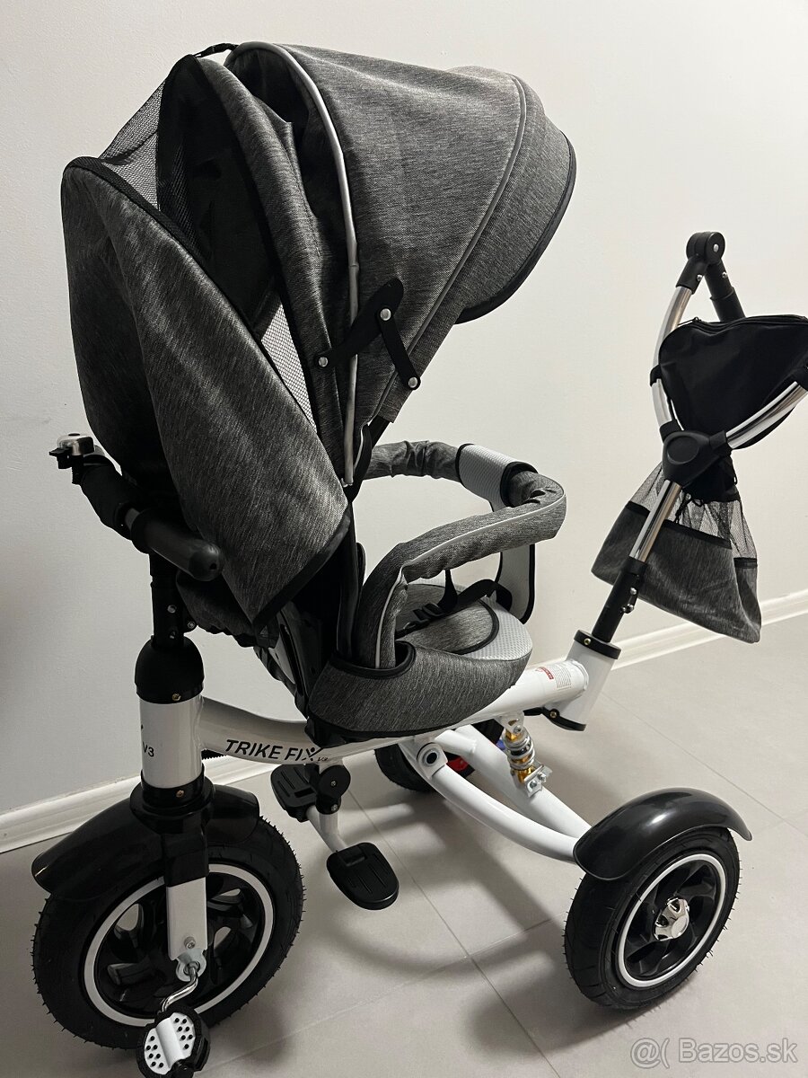 Trojkolka Trike Fix V3 bicykel kočík 3v1 otočný 360 - 6