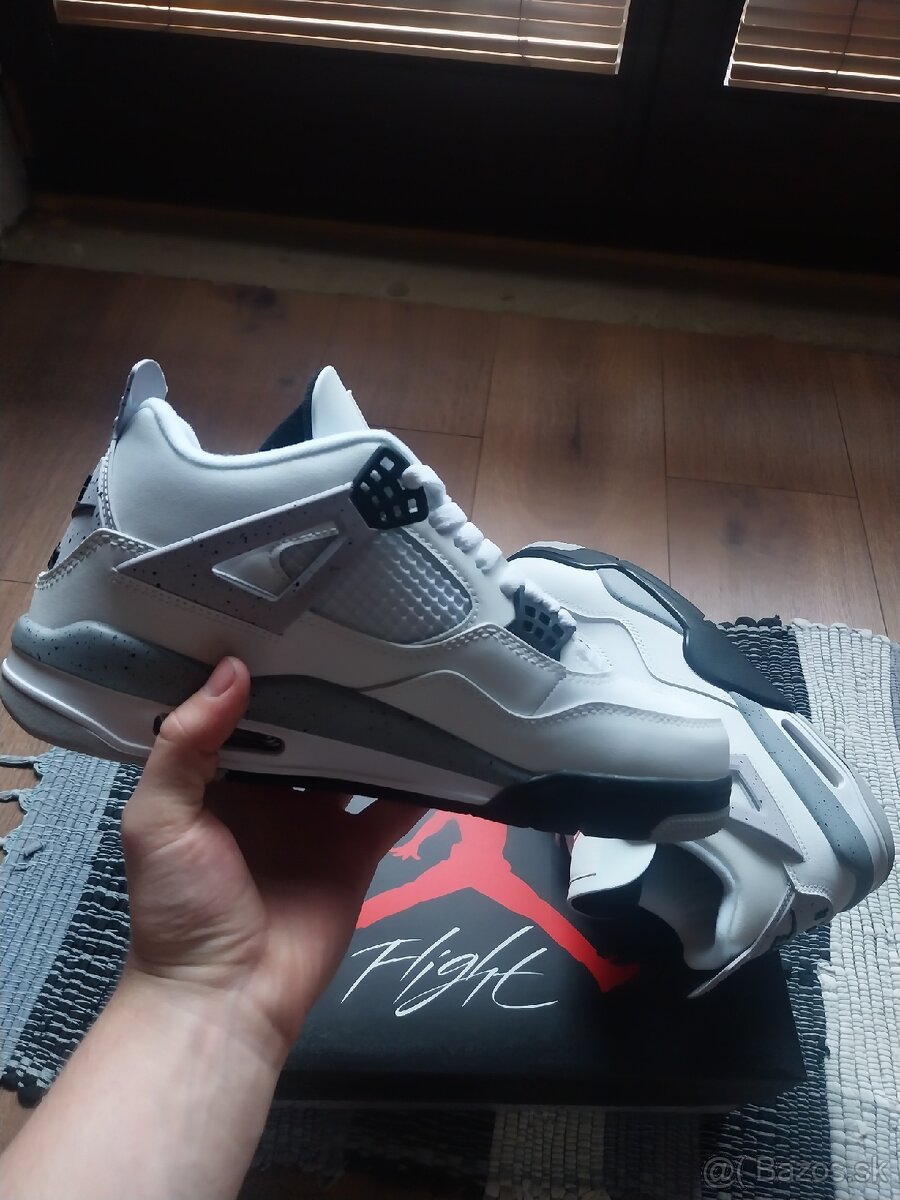 Jordan 4 Retro White cement - 6