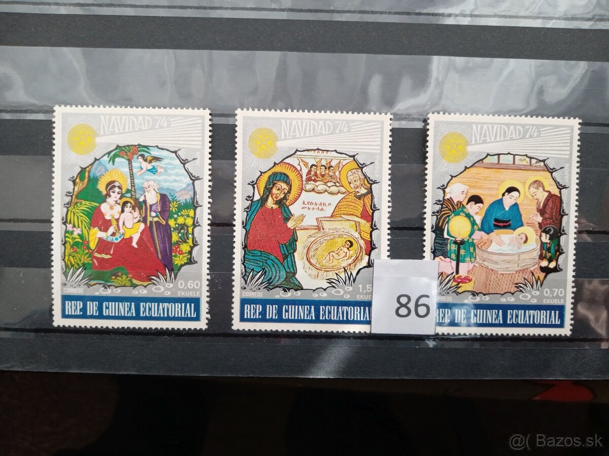 Poštové známky č.584 - AFRICKÉ ŠTÁTY - V. - 19 ks sérií - 6