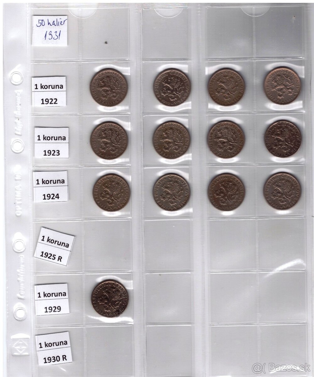 Mince I ČSR 1918-1938 - 6