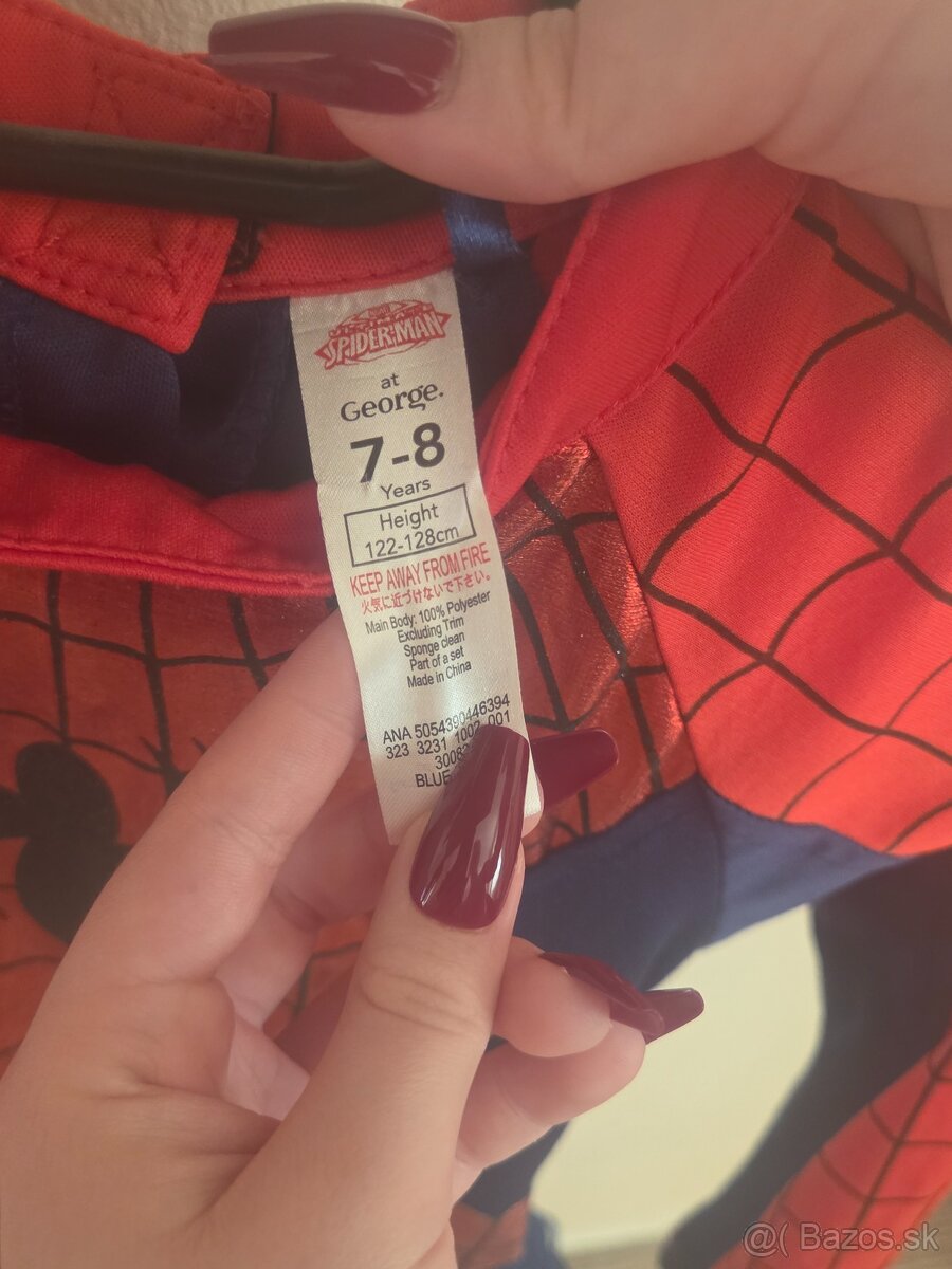 Dievčenské Spider-man šaty - 6
