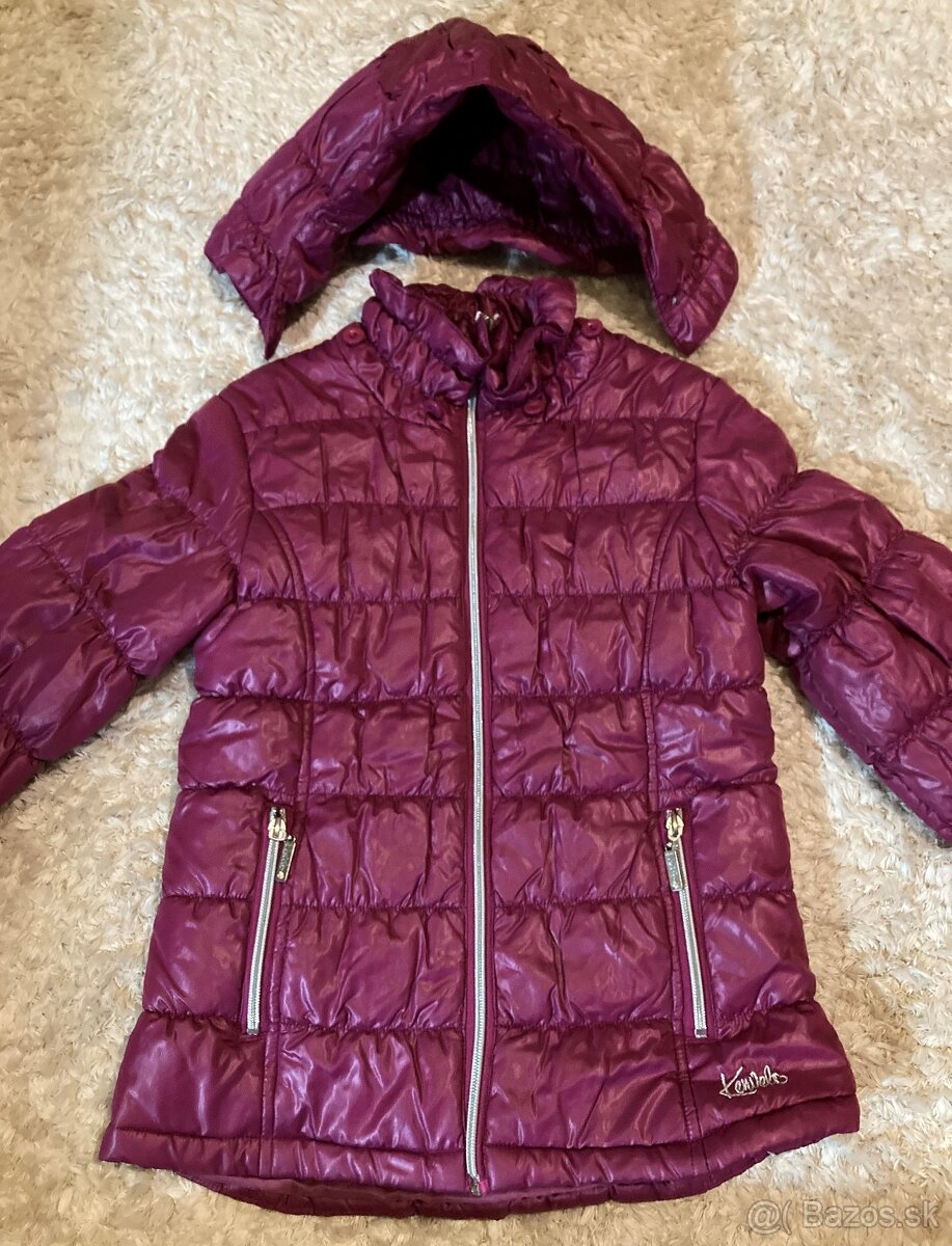 Vetrovka dievčenská "KVL" veľ.132-140 (na 8-9 r) - 6