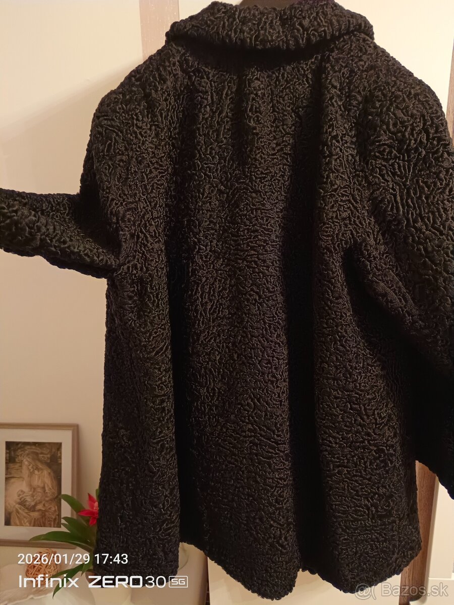 Dámska čierna bunda - 6