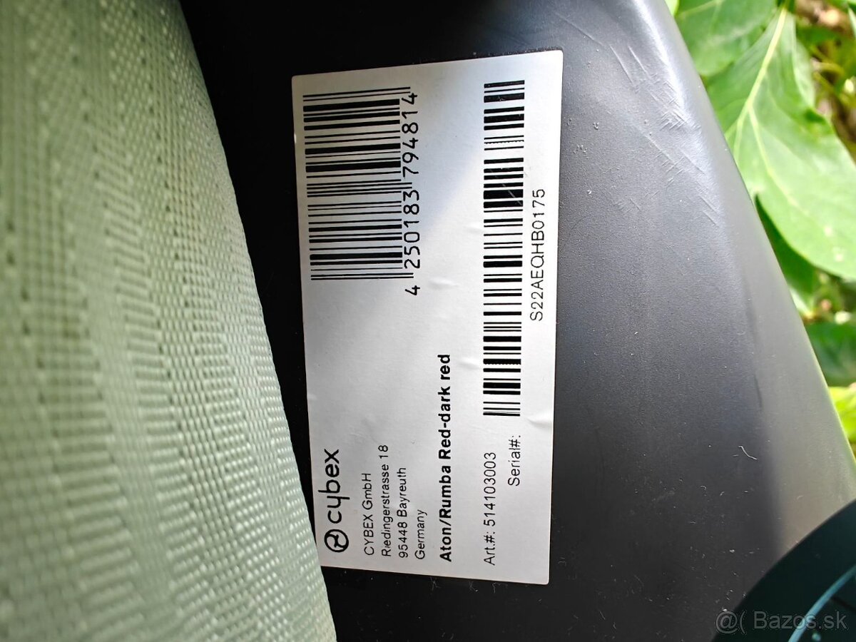 49eur - Cybex Aton + Cybex Base 2-Fix - 6