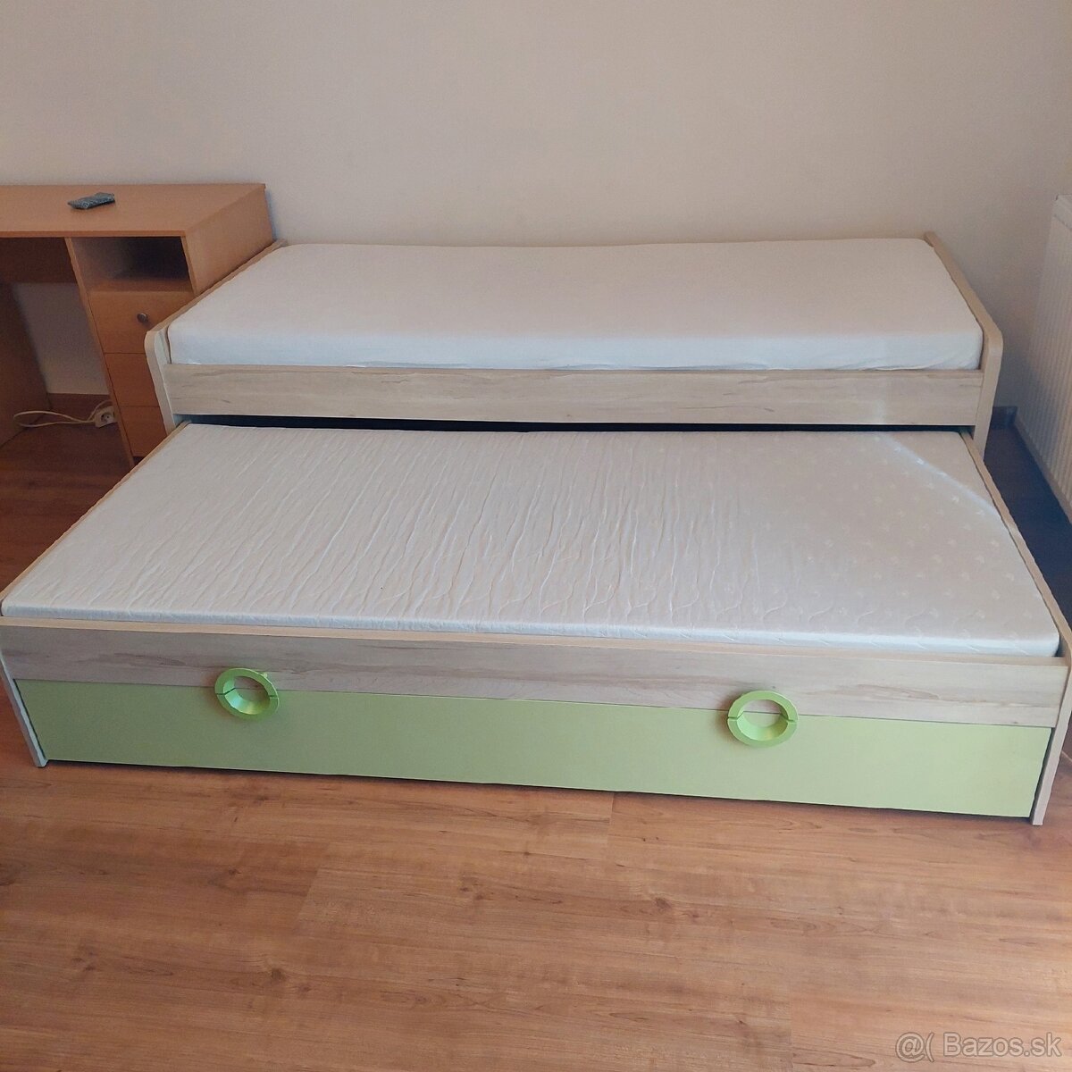 Posteľ, dvojposteľ s matracami - 6