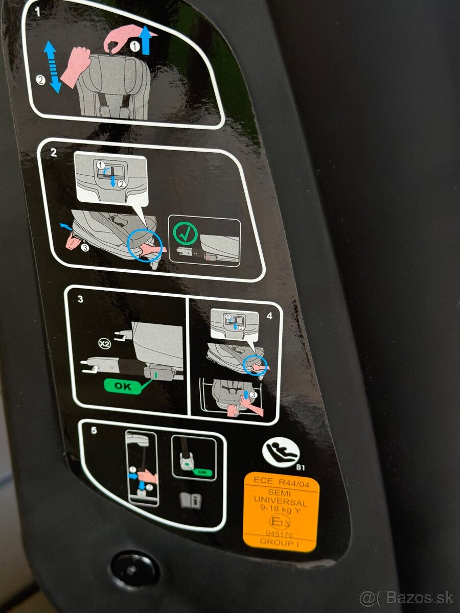 MAXI-COSI Autosedačka TobiFix (9-18 kg) - 6