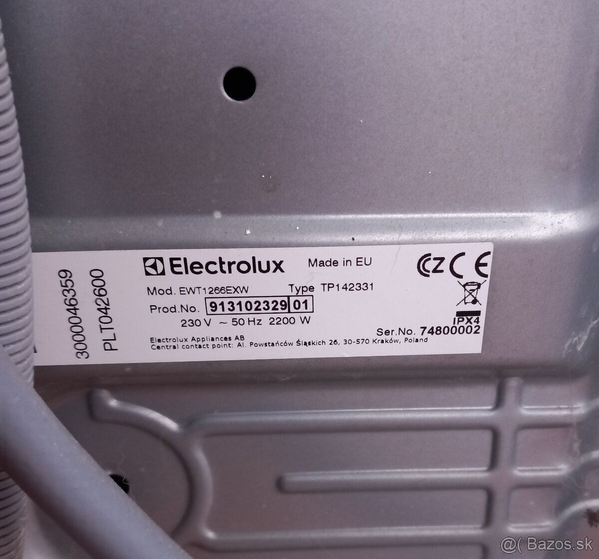 Práčka elektrolux - 6