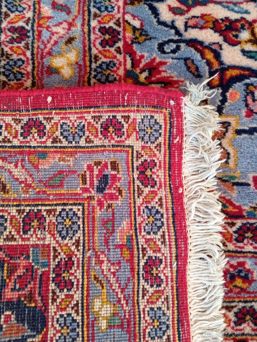 🌟Luxusný ručne viazaný perzský koberec Keshan 400×300 cm🌟 - 6