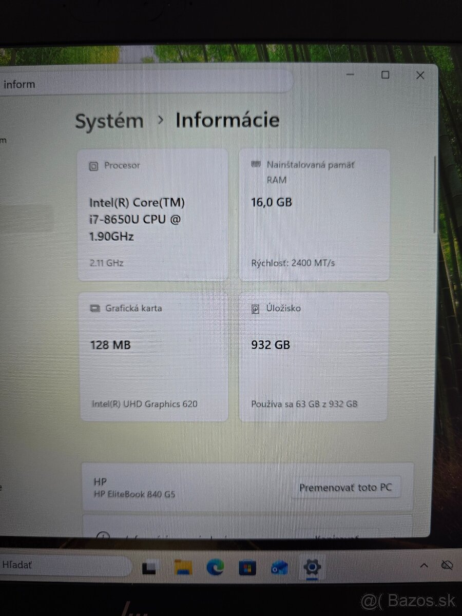 HP Elitebook 840 G5 - 6