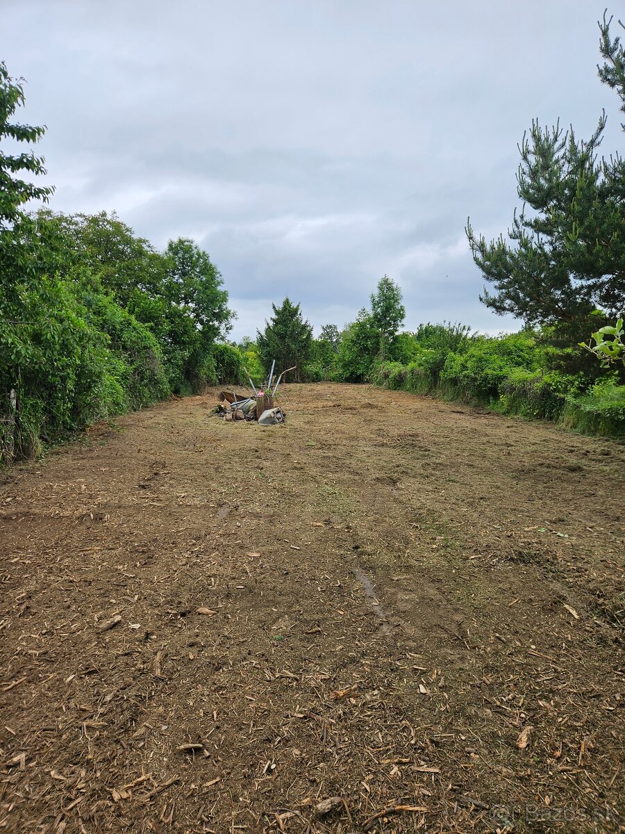 Čistenie pozemkov od naletovych drevín lesná fréza - 6