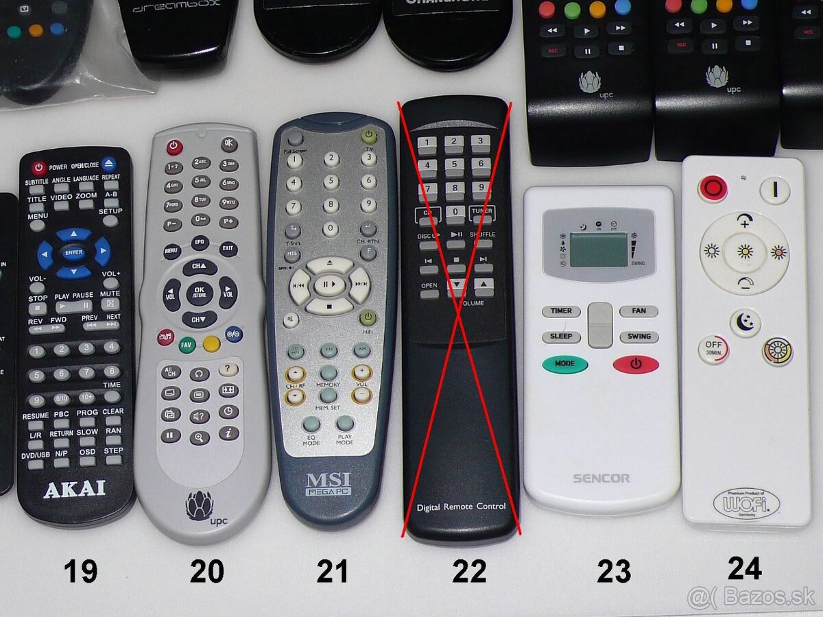 Predám diaľkové ovládače (skupina 2) - 6