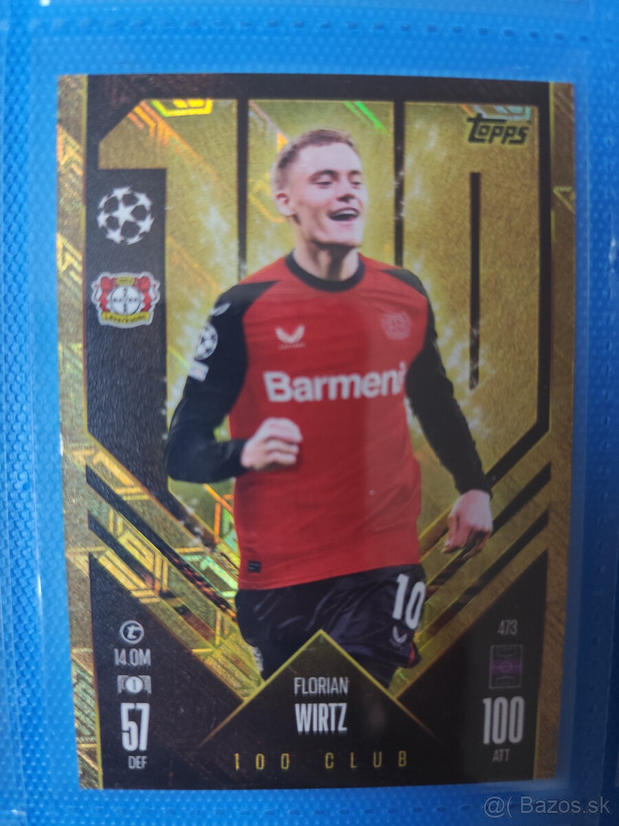Futbalové kartičky Match Attax 2024/25 - 100 Club - 6