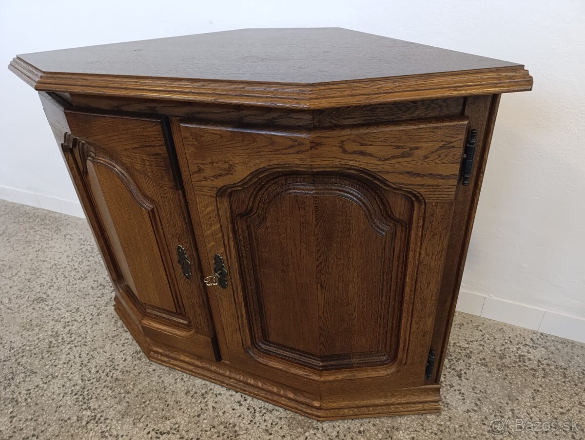 Rustikálna komoda, nábytok z masívu - 6