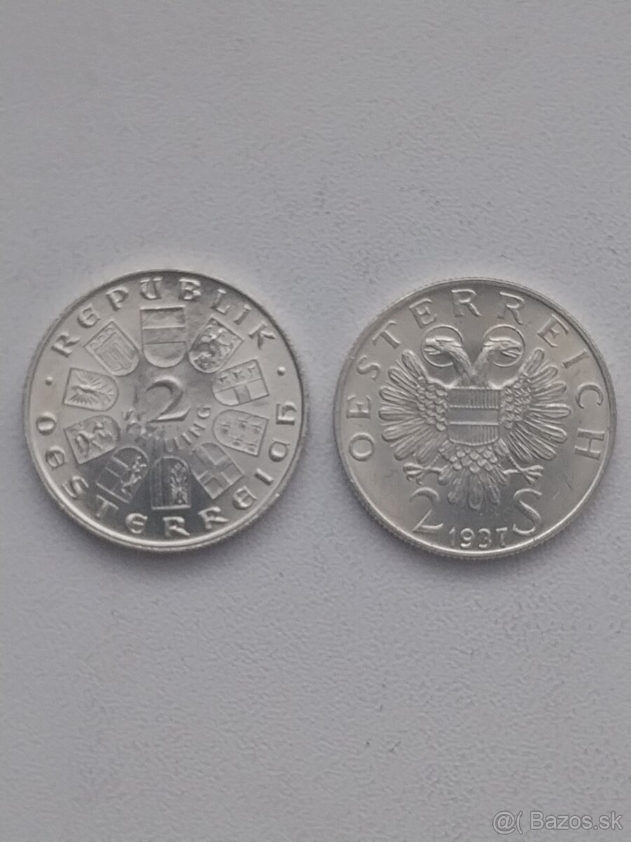 Strieborne mince Rakusko - 6