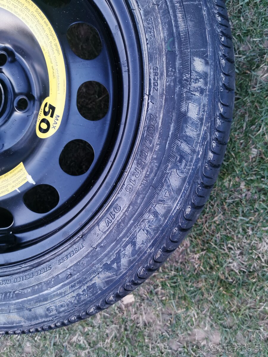 5x112 r16 rezervne koleso s pneu - 6